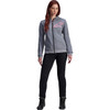 Alpinestars #4210225-9197-S - Stella Chrome v2 Sport Hoodie - Heather Gray/Fluo Pink - Small