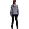 Alpinestars #4210225-9197-XL - Stella Chrome v2 Sport Hoodie - Heather Gray/Fluo Pink - XL