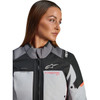 Alpinestars #3210126-9276-L - Stella Andes v4 Drystar® Jacket - Dark Gray/Ice Gray/Black/Coral - Large