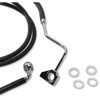 Drag Specialties - Brake Line - Front (Upper) - Black - +6"
