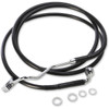Drag Specialties - Brake Line - Front (Upper) - Black - +6"