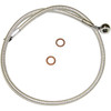 Magnum Shielding #AS37123 - Brake Line - 10mm-35° - 23" - Sterling Chromite II