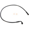 Magnum Shielding #AS47225 - Brake Line - 10 mm-90° - 25" - Black Pearl
