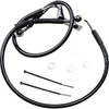 Drag Specialties - Brake Line - Front - +4" - Black - XL