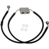 Drag Specialties - Brake Line - Front - +4" - Black - XL