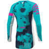 Thor - Women's Launchmode Bleach Jersey - White/Aqua - Small