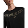 Alpinestars #1215-72500-10-2XL - Luxo CSF T-Shirt - Black - 2XL