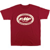FMF #SU25118900REDXL - Undefeated T-Shirt - Red - XL