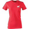 Factory Effex #24-87310 - Women's Honda Icon T-Shirt - Heather Red - Small