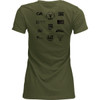 Thor - Women's Patched Up T-Shirt - Military Green - Medium