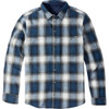 American Biker #ABBPISTON02ST61BLSR - American Biker Mr Piston Flannel Shirt - Blue - Small