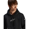 Alpinestars #1235-51610-10-2X - Frontal Pullover Hoodie - Black - 2XL