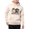Honda Apparel #LEM25S-M51-2X - Honda Heritage Goldwing Hoodie - Tan - 2XL