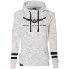 Factory Effex #25-88820 - Women's Goldwing Bold Pullover Hoodie - White/Black - Small