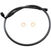Magnum Shielding #AS478030 - Brake Line - 12mm-90° - 30" - Black Pearl