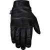 Fist Handwear #RW001S - Road Warrior Leather Gloves - Black - Small