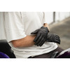 Fist Handwear #RW001L - Road Warrior Leather Gloves - Black - Large
