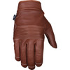 Fist Handwear #RW002XXS - Road Warrior Leather Gloves - Tan - 2XS