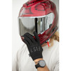 Fist Handwear #FHB001S - Moto Hybrid Leather Gloves - Black - Small