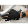 Fist Handwear #FHB001S - Moto Hybrid Leather Gloves - Black - Small