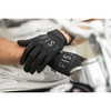 Fist Handwear #FHB001M - Moto Hybrid Leather Gloves - Black - Medium