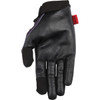 Thrashin Supply CO. #SV1-22-11 - Stealth Leather Palm Flame Gloves - Gray - XL