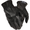 Thrashin Supply CO. #TRG-01-08 - Roper Leather Gloves - Black - Small