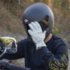 Thrashin Supply CO. #TRG-00-10 - Roper Leather Gloves - Bone White - Large