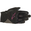 Alpinestars #3516318-1039-L - Stella Shore Gloves - Black/Fuchsia - Large