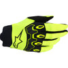 Alpinestars #3560426-551-2X - Full Bore V2 Gloves - Fluo Yellow/Black - 2XL