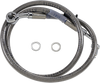 Brake Line - +6" - Stainless Steel - 18-20 Softail
