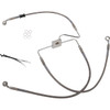 Drag Specialties - Brake Line - Front (Upper) - Stainless Steel