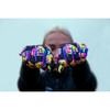Fist Handwear #F-GS-01520-S - Strapped Caroline Buchanan Red Label Sprinkle Fades Gloves - Small