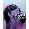 Fist Handwear #F-GS-01520-XL - Strapped Caroline Buchanan Red Label Sprinkle Fades Gloves - XL