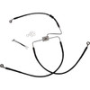 Drag Specialties - Brake Line - Front (Upper) - Black
