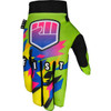 Fist Handwear #F-GS-01024-M - Strapped 90's Gloves - Green - Medium