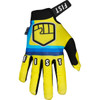 Fist Handwear #F-GS-01026-XXS - Strapped 90's Gloves - Yellow - 2XS