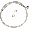 Magnum Shielding #AS378122 - Brake Line - 12mm-35° - 22" - Sterling Chromite II