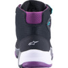 Alpinestars #2611523137065 - Stella CR-X Drystar® Shoes - Black/Gray/Teal/Purple - US 6.5