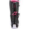 Alpinestars #2013218-130-7 - Stella Tech 3 Boots - Black/White/Pink - US 7 / EU 38