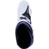 Alpinestars #2010020-2780-8 - Tech 10 Boots - White/Violet/Navy/Pink Fluorescent - US 8 / EU 42
