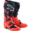 Alpinestars #2012025-1576-11 - Tech 7 Boots - Black/Fluorescent Red/Fluorescent Pink - US 11 / EU 45.5