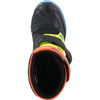 Alpinestars #2014524-4755-11 - Kids Tech 3S Boots - Fluorescent Orange/Fluorescent Yellow/Blue - US 11 / EU 29