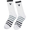 Thor - Crew Socks - White - Large/XL - 3 Pack