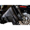Willie & MAX Luggage #59778-05 - Blackjack Swingarm Bag - Dual Shock - Black