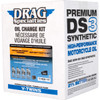 Drag Specialties OIL - Full Synthetic Oil Change Kit - 20W50 - Twin Cam - Black Filter