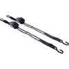 Moose Offroad - Retractable Ratcheting Straps - 2" x 10' - Black