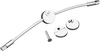 Brake Line Sandwich - Chrome