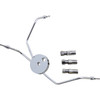 Magnum Shielding #393004 - BYO Brake Tee - '08-'13 FLHT - Chrome
