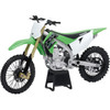 NEW RAY Toys #58103 - Kawasaki KX 450F 2019 Dirt Bike - 1:12 Scale - Green/White/Black